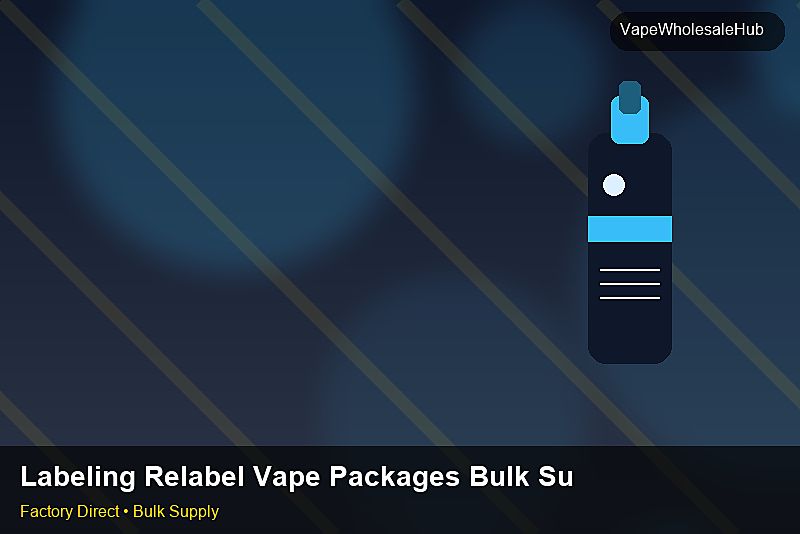 Labeling Relabel Vape Packages Bulk Supply — Labeling Relabel Vape Packages Bulk Supply: Wholesale Price | 2026 Edition photo 1
