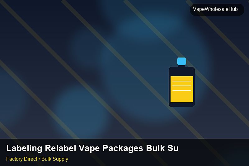 Labeling Relabel Vape Packages Bulk Supply — Labeling Relabel Vape Packages Bulk Supply: Bulk Supplier Guide | 2026 Edition photo 1