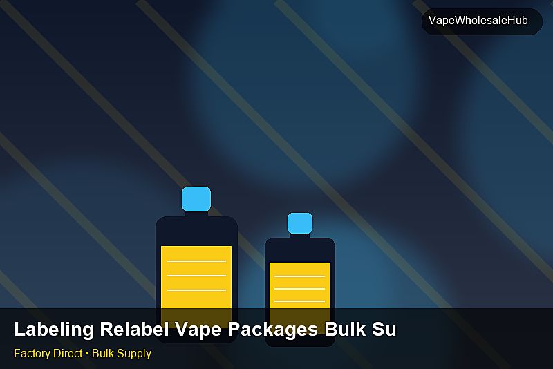 Labeling Relabel Vape Packages Bulk Supply — Labeling Relabel Vape Packages Bulk Supply: Quality Inspection Checklist | 2026 Edition photo 1