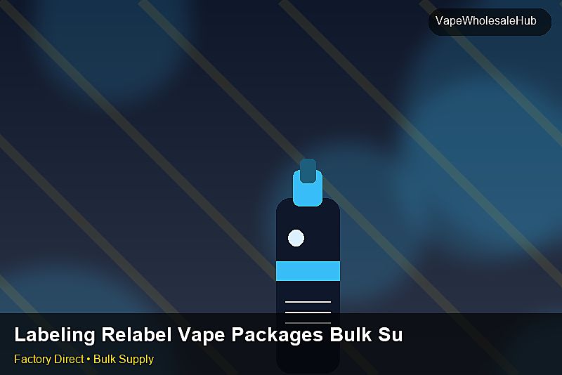 Labeling Relabel Vape Packages Bulk Supply — Labeling Relabel Vape Packages Bulk Supply: Lead Time & MOQ | 2026 Edition photo 1