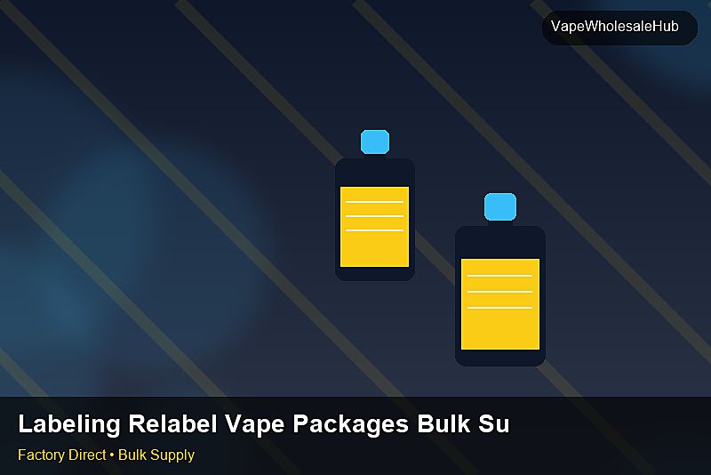Labeling Relabel Vape Packages Bulk Supply — Labeling Relabel Vape Packages Bulk Supply: Procurement Strategy | 2026 Edition photo 1
