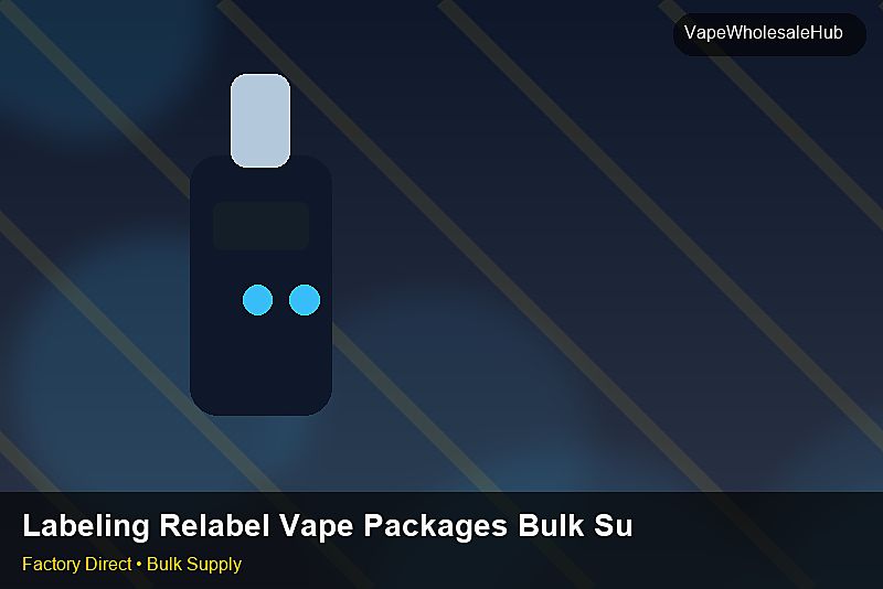 Labeling Relabel Vape Packages Bulk Supply — Labeling Relabel Vape Packages Bulk Supply: Sample Policy | 2026 Edition photo 1