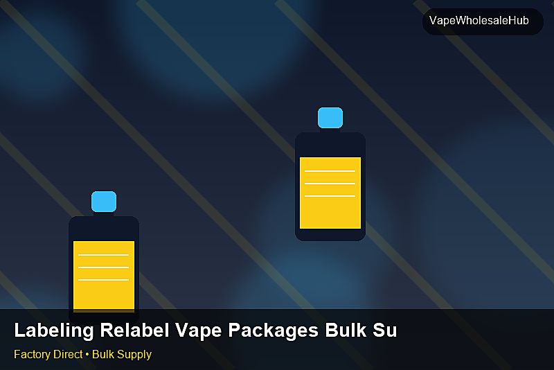Labeling Relabel Vape Packages Bulk Supply — Labeling Relabel Vape Packages Bulk Supply: Sample Policy | 2026 Edition photo 2