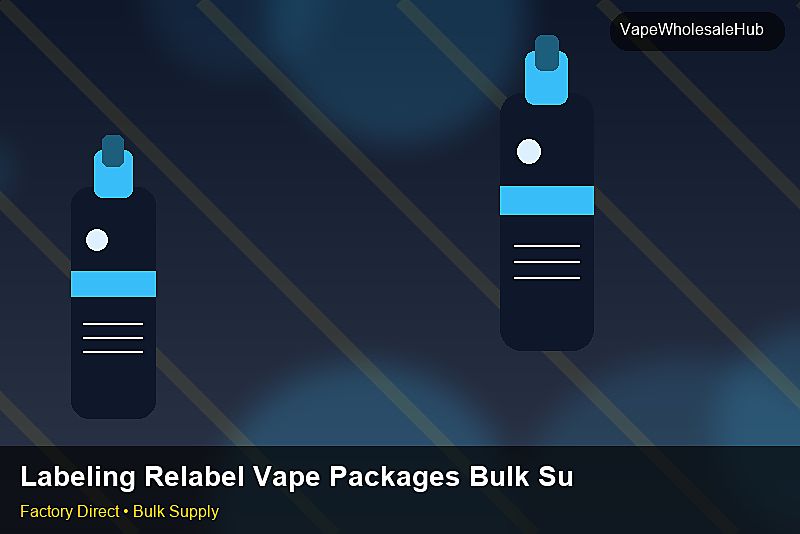 Labeling Relabel Vape Packages Bulk Supply — Labeling Relabel Vape Packages Bulk Supply: OEM & ODM Service | 2026 Edition photo 1