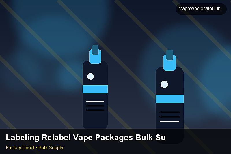 Labeling Relabel Vape Packages Bulk Supply — Labeling Relabel Vape Packages Bulk Supply: After-Sales Support | 2026 Edition photo 1