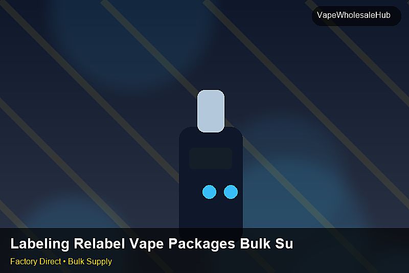 Labeling Relabel Vape Packages Bulk Supply โ Labeling Relabel Vape Packages Bulk Supply: Market Trends 2026 | 2026 Edition photo 2