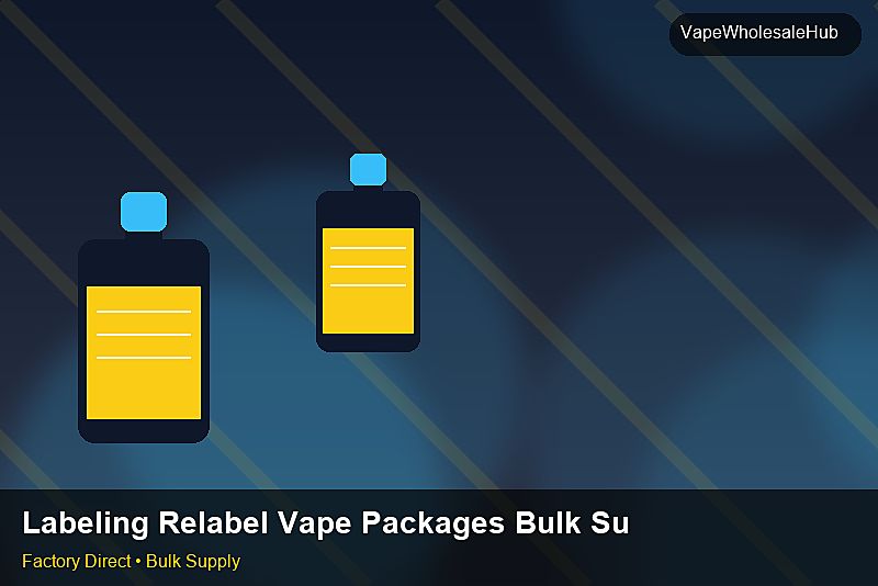 Labeling Relabel Vape Packages Bulk Supply โ Labeling Relabel Vape Packages Bulk Supply: Regulatory Update | 2026 Edition photo 2