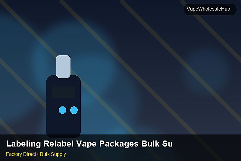 Labeling Relabel Vape Packages Bulk Supply — Labeling Relabel Vape Packages Bulk Supply: Cost Breakdown | 2026 Edition photo 2