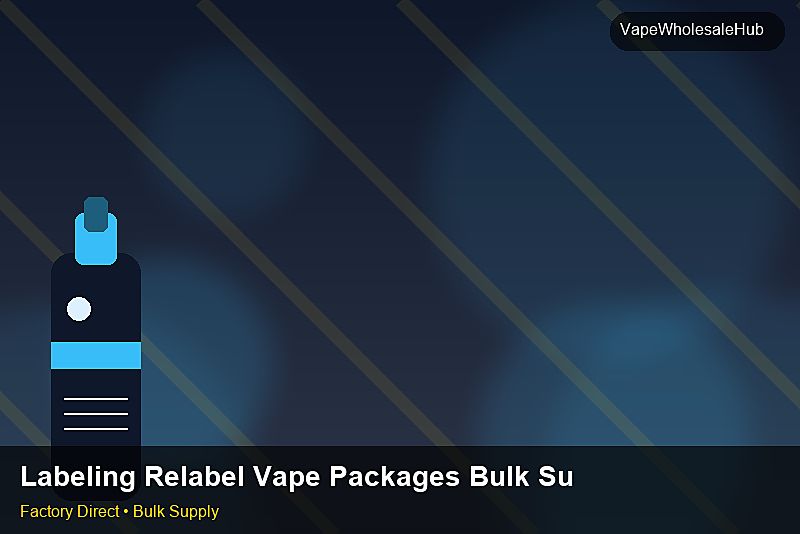 Labeling Relabel Vape Packages Bulk Supply — Labeling Relabel Vape Packages Bulk Supply: Quality Control Process | 2026 Edition photo 1