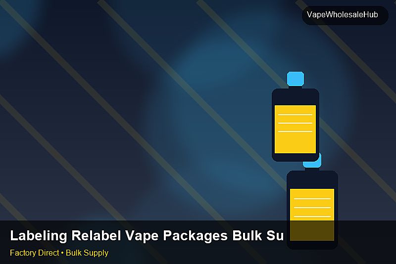 Labeling Relabel Vape Packages Bulk Supply — Labeling Relabel Vape Packages Bulk Supply: Quality Control Process | 2026 Edition photo 2