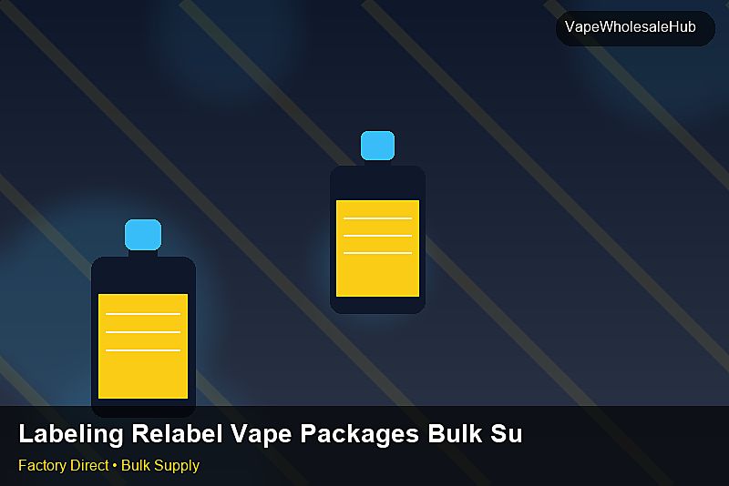 Labeling Relabel Vape Packages Bulk Supply — Labeling Relabel Vape Packages Bulk Supply: Certifications & MSDS | 2026 Edition photo 1