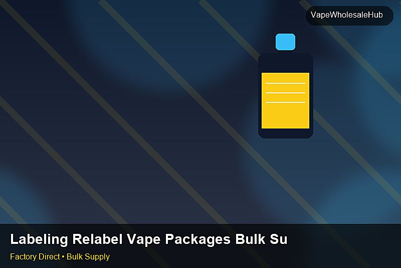 Labeling Relabel Vape Packages Bulk Supply — Labeling Relabel Vape Packages Bulk Supply: Certifications & MSDS | 2026 Edition photo 2