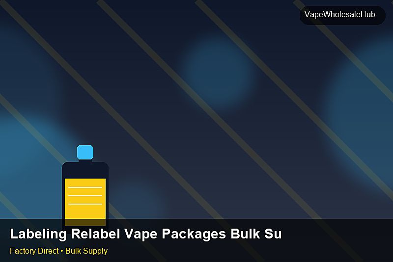 Labeling Relabel Vape Packages Bulk Supply — Labeling Relabel Vape Packages Bulk Supply: Factory Audit Report | 2026 Edition photo 1