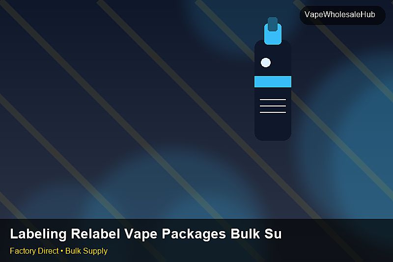 Labeling Relabel Vape Packages Bulk Supply โ Labeling Relabel Vape Packages Bulk Supply: Factory Audit Report | 2026 Edition photo 2