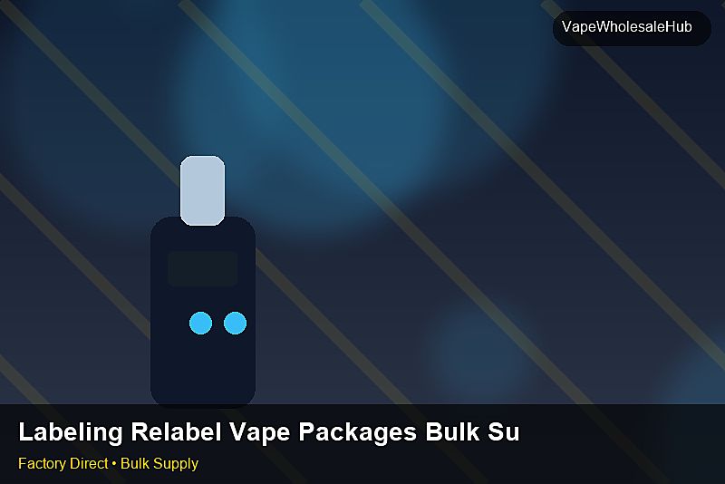 Labeling Relabel Vape Packages Bulk Supply โ Labeling Relabel Vape Packages Bulk Supply: Risk Management | 2026 Edition photo 2