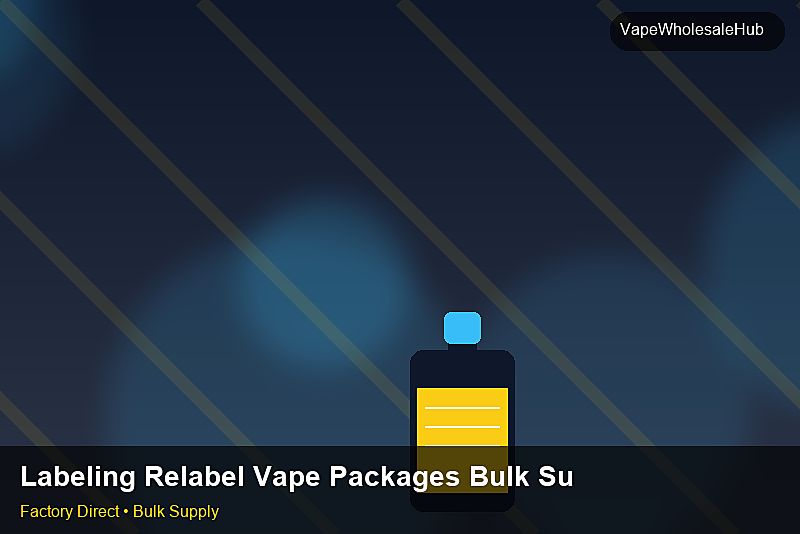 Labeling Relabel Vape Packages Bulk Supply — Labeling Relabel Vape Packages Bulk Supply: Material & Ingredients | 2026 Edition photo 1