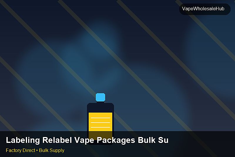 Labeling Relabel Vape Packages Bulk Supply — Labeling Relabel Vape Packages Bulk Supply: Material & Ingredients | 2026 Edition photo 2