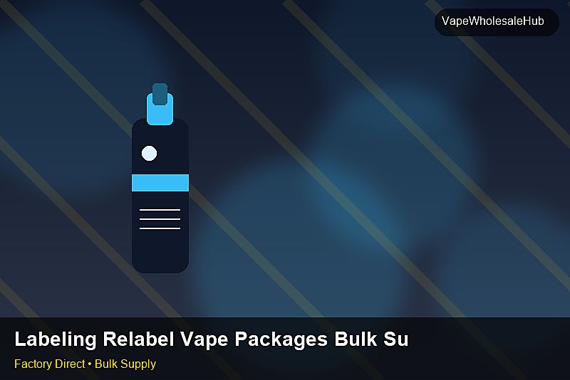 Labeling Relabel Vape Packages Bulk Supply — Labeling Relabel Vape Packages Bulk Supply: Distribution Channels | 2026 Edition photo 1