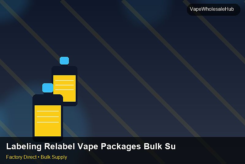 Labeling Relabel Vape Packages Bulk Supply — Labeling Relabel Vape Packages Bulk Supply: Distribution Channels | 2026 Edition photo 2