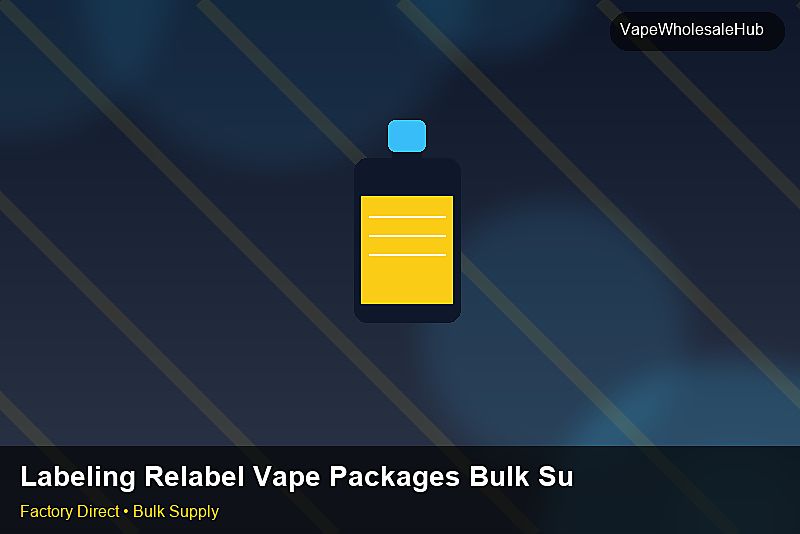 Labeling Relabel Vape Packages Bulk Supply — Labeling Relabel Vape Packages Bulk Supply: Inventory Management | 2026 Edition photo 1