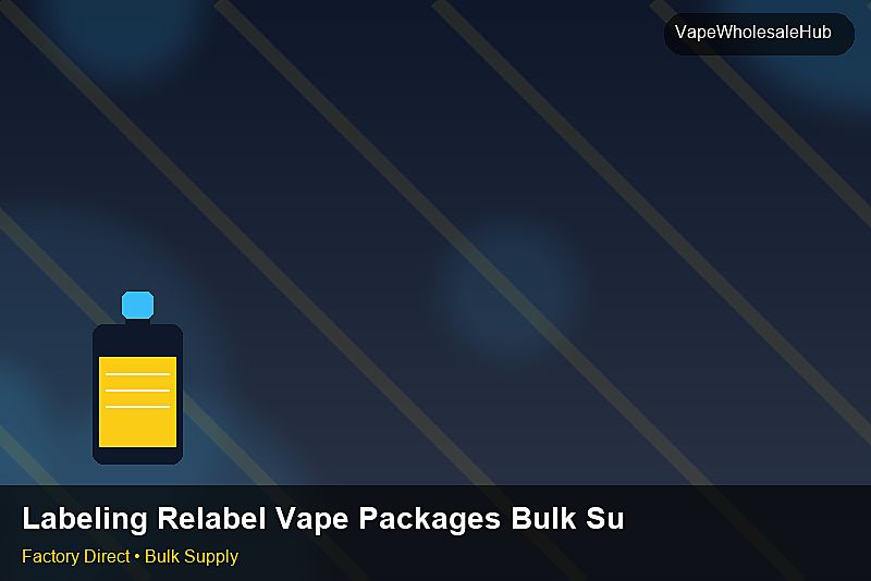Labeling Relabel Vape Packages Bulk Supply — Labeling Relabel Vape Packages Bulk Supply: Returns & Warranty | 2026 Edition photo 1