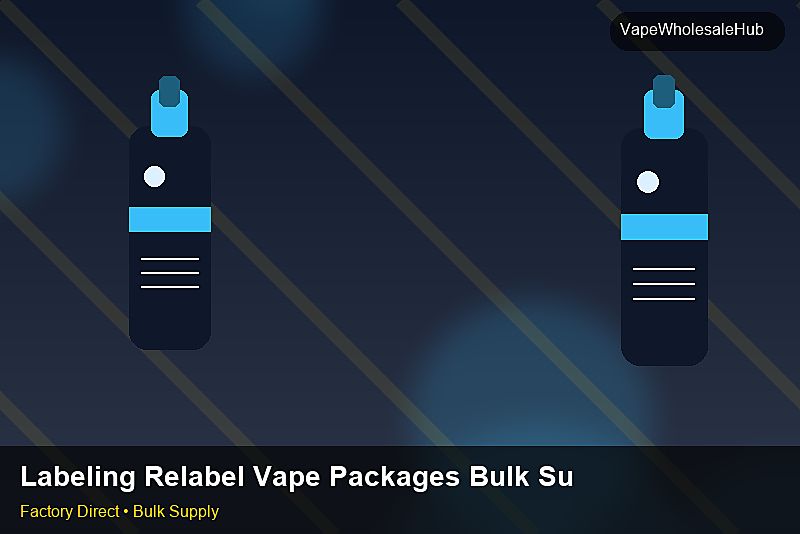 Labeling Relabel Vape Packages Bulk Supply — Labeling Relabel Vape Packages Bulk Supply: Sustainability | 2026 Edition photo 1