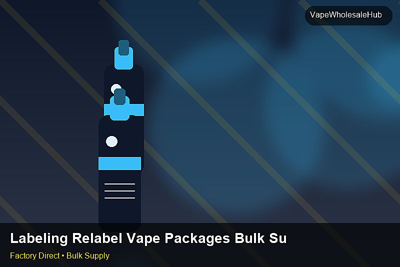 Labeling Relabel Vape Packages Bulk Supply โ Labeling Relabel Vape Packages Bulk Supply: Sustainability | 2026 Edition photo 2