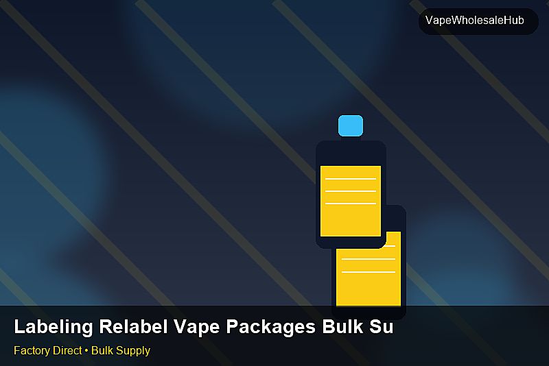 Labeling Relabel Vape Packages Bulk Supply — Labeling Relabel Vape Packages Bulk Supply: Eco-Friendly Materials | 2026 Edition photo 1