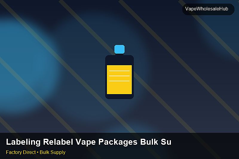 Labeling Relabel Vape Packages Bulk Supply — Labeling Relabel Vape Packages Bulk Supply: Beginner's Guide | 2026 Edition photo 1