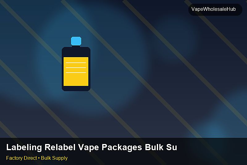 Labeling Relabel Vape Packages Bulk Supply — Labeling Relabel Vape Packages Bulk Supply: Beginner's Guide | 2026 Edition photo 2