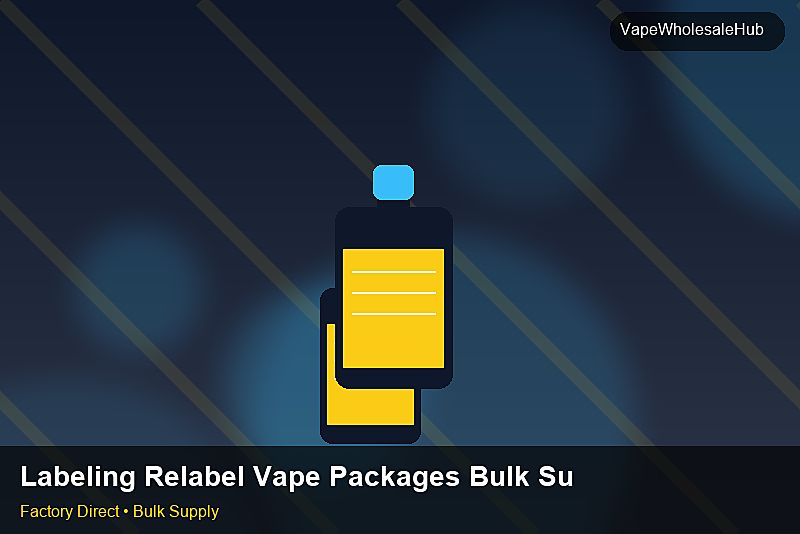 Labeling Relabel Vape Packages Bulk Supply — Labeling Relabel Vape Packages Bulk Supply: Advanced Sourcing | 2026 Edition photo 1