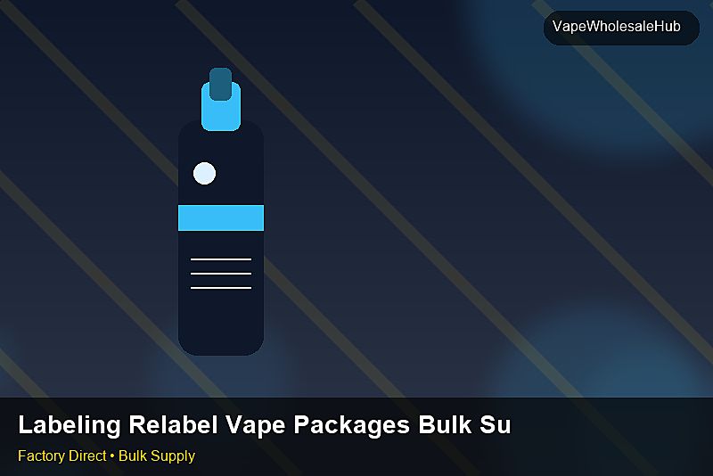 Labeling Relabel Vape Packages Bulk Supply โ Labeling Relabel Vape Packages Bulk Supply: Advanced Sourcing | 2026 Edition photo 2