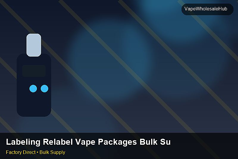 Labeling Relabel Vape Packages Bulk Supply — Labeling Relabel Vape Packages Bulk Supply: Procurement Checklist | 2026 Edition photo 1