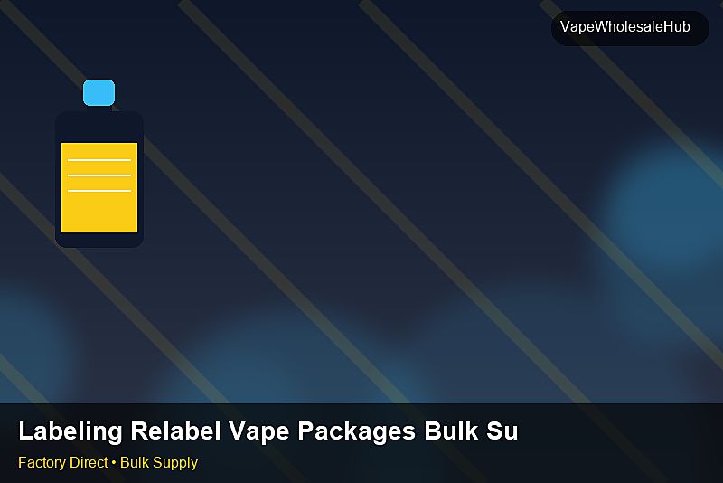Labeling Relabel Vape Packages Bulk Supply โ Labeling Relabel Vape Packages Bulk Supply: Trade Terms | 2026 Edition photo 2